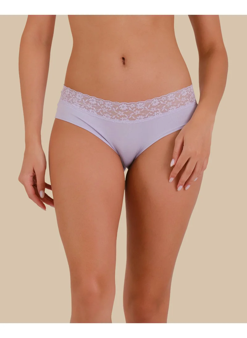 لا سينزا La Senza Hipster 6Cm Trim Remix Trendy White Panties