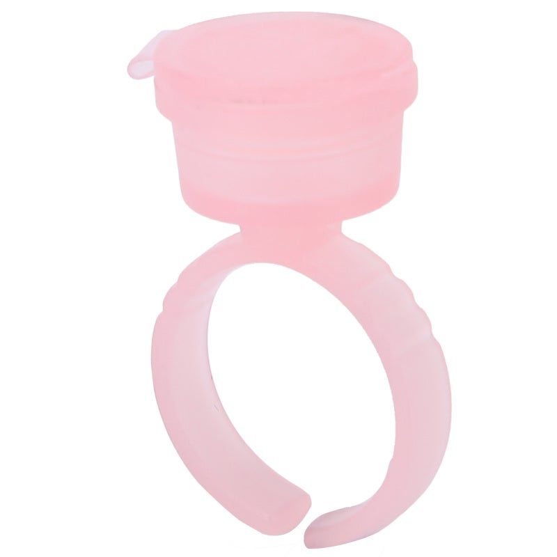Disposable Tattoo Ink Rings: Flexible Polypropylene Pigment Holder - Dustproof Sealed Cover Pigment Storage for Beauty Salon, Tattoo Training & Eyelash Extension - Image 4