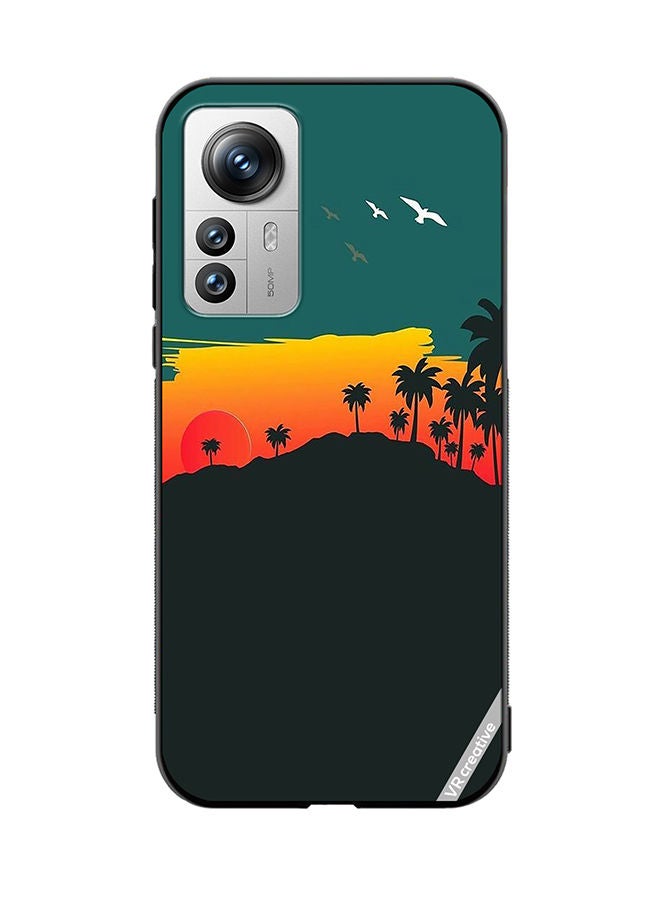 VR CREATIVE Protective Case Cover For Xiaomi 12X Nature Design Multicolour - Image 1