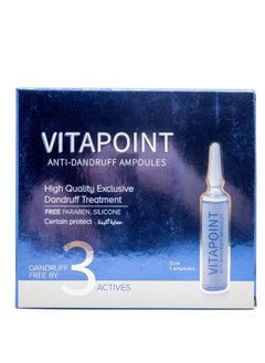 Melano Pharma Vitapoint Anti Dandruff Hair Ampoule 5 Ampoule X10 ml  - Image 2
