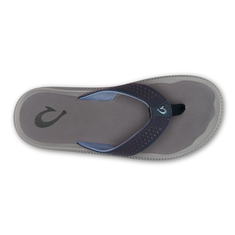 OluKai Ulele Men's Beach Sandals, Quick-Dry Flip-Flop Slides, Water Resistant Suede Lining & Wet Grip Soles, Soft Comfort Fit & Arch Support - Image 2