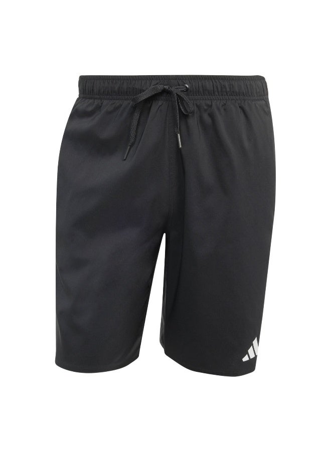 Adidas 3S Bld Sh 8In Black Swim Shorts Swimwear For Men - Image 2