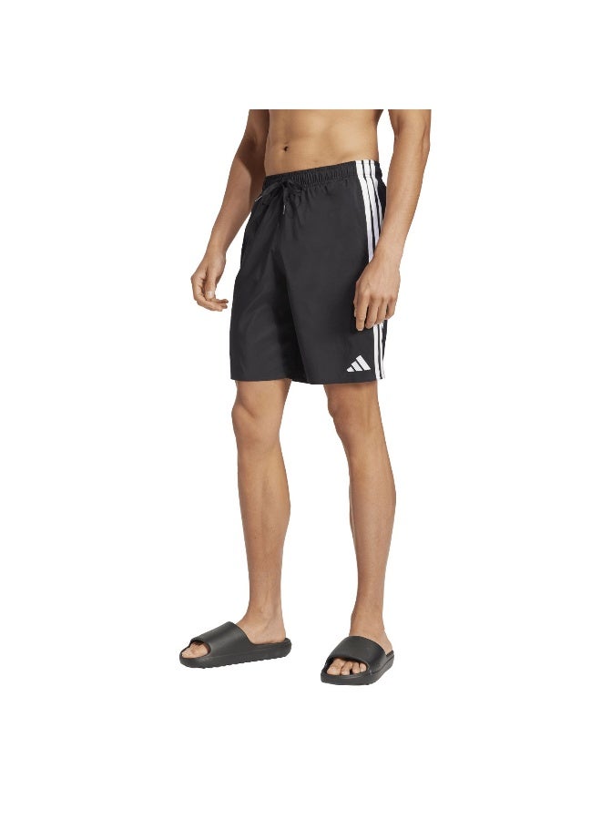 Adidas 3S Bld Sh 8In Black Swim Shorts Swimwear For Men - Image 3