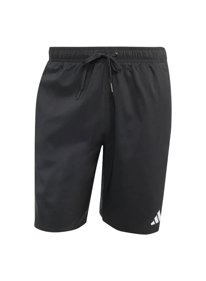 Adidas Adidas 3S Bld Sh 8In Black Swim Swimwear For Men XS