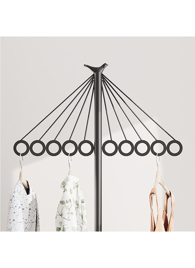 CityRiya-Long Coat Rack Freestanding Clothes Stand Garment Rack Clothes Rack Metal Coat Racks Hanger Stand Clothes Rail Stand Clothes Hanger Organizer with Marble Base for Hanging Clothes, Hats, Bags  - Image 5