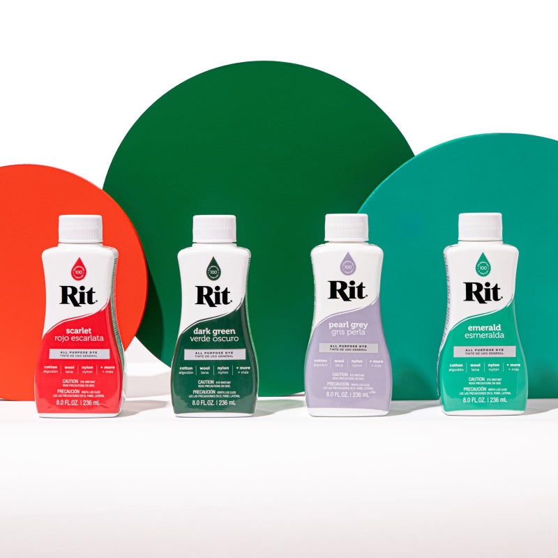 Rit Liquid Fabric Dye, 8-Ounce, Dark Green, 8 Fl Oz (Pack of 1) - Image 5