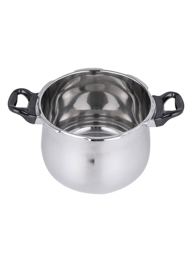 السنيدي 31.255875كيلوجرام قدر ضغط ستانلس ستيل المطور طنجرة ضغط فضي سعة 9 لتر فضي - Image 5