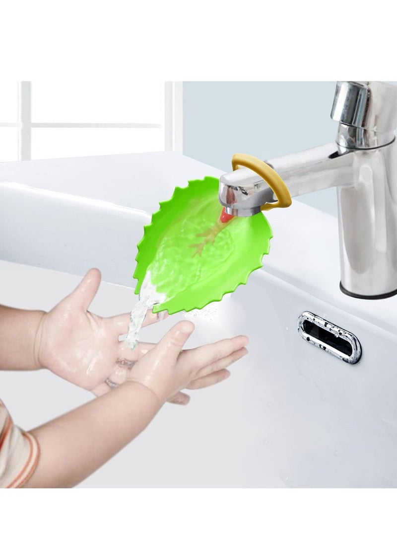 Faucet Extenders for Kids, Toddler Hand Washing Helper, Children's Bathroom Sink Faucet Extender, 2 Piece - Image 3