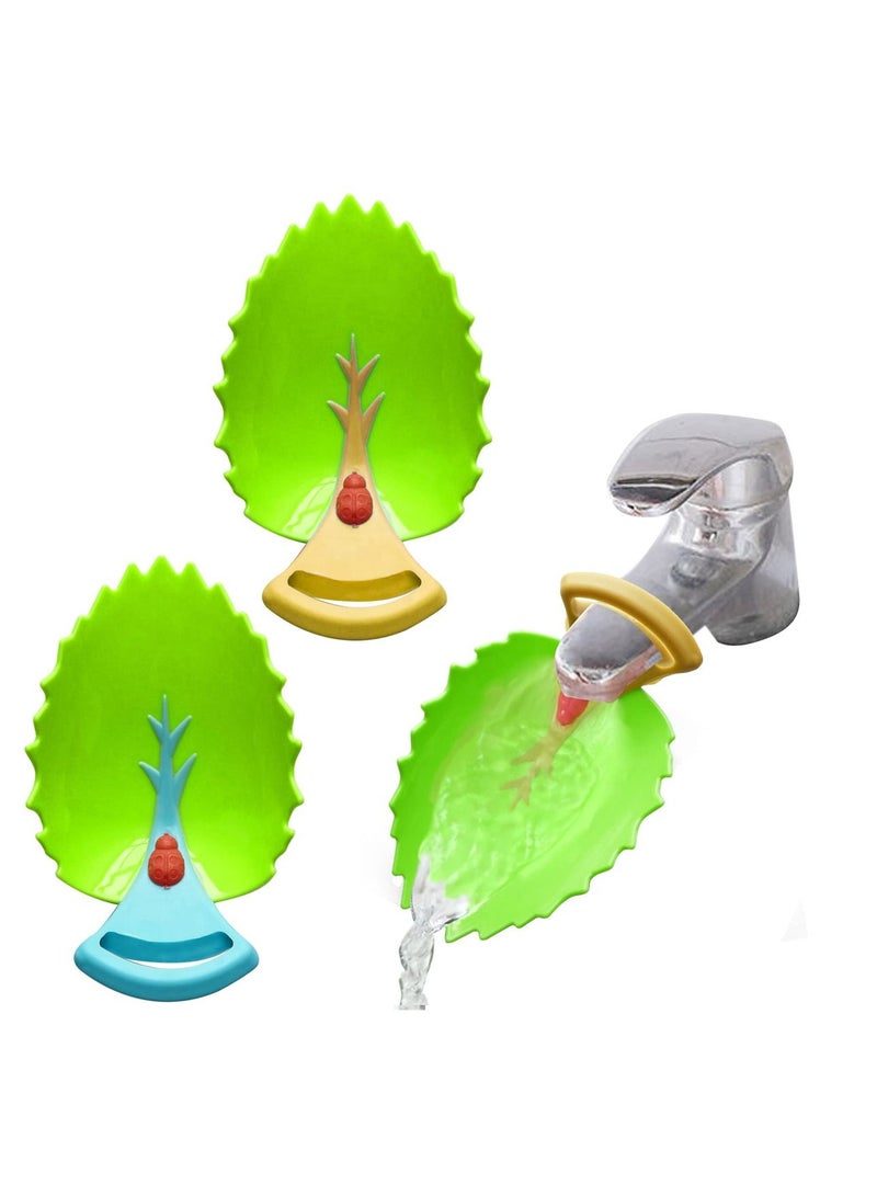 Faucet Extenders for Kids, Toddler Hand Washing Helper, Children's Bathroom Sink Faucet Extender, 2 Piece - Image 1