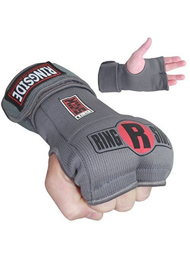 Quick Wrap Gel Shock Mma Boxing Hand Wraps, Small;Medium, Black