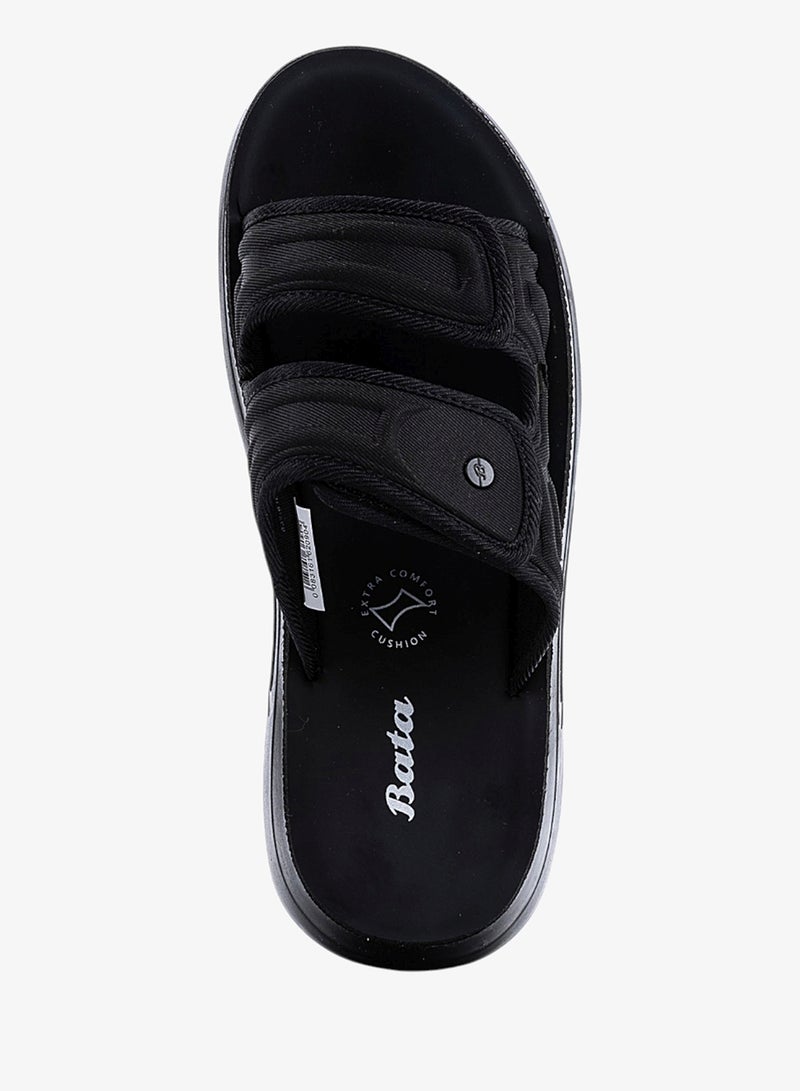 باتا صندل منزلق بسيور مزدوجة - Image 4