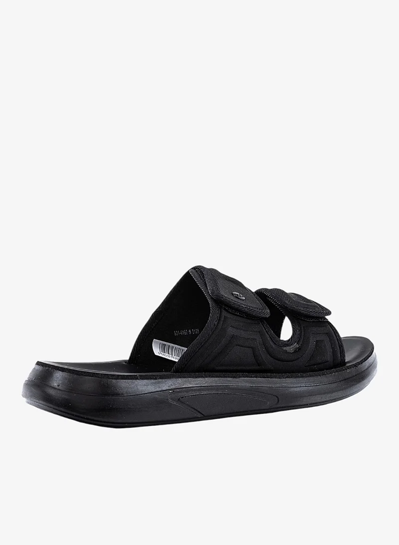 Bata black Dual‑Strap Comfort Slide for Men | Best Price UAE