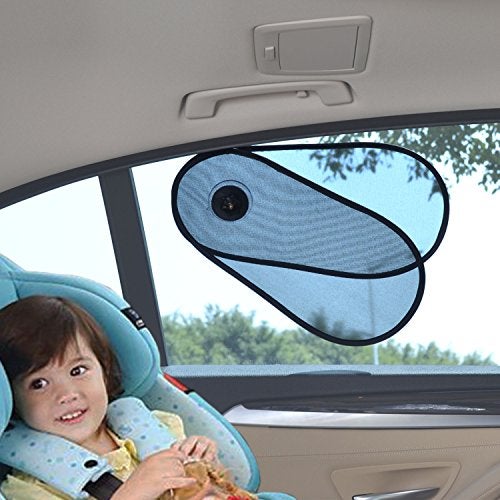 WANPOOL Car Window Sun Shine Blocker, Reduce Glare from Side and Front Window - Image 4