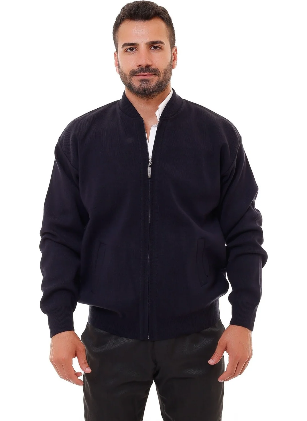 Blues Moda Blues Fashion Men's Steel Knit Coat