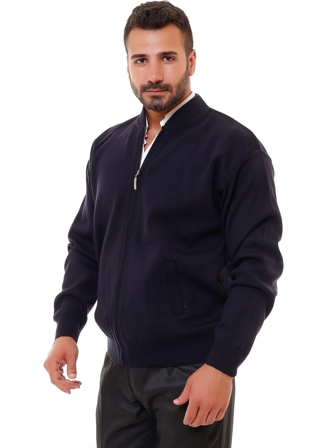 Blues Moda Blues Fashion Men's Steel Knit Coat