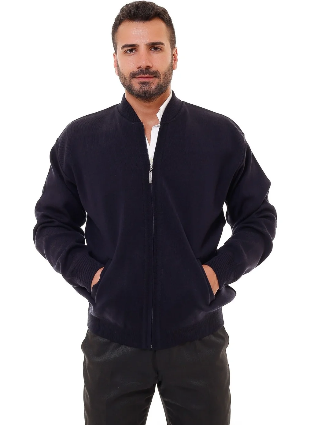 Blues Moda Blues Fashion Men's Steel Knit Coat
