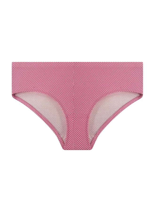Clovia Clovia Pack of 3 - Printed Mid Rise Hipster Briefs with Inner Elastic