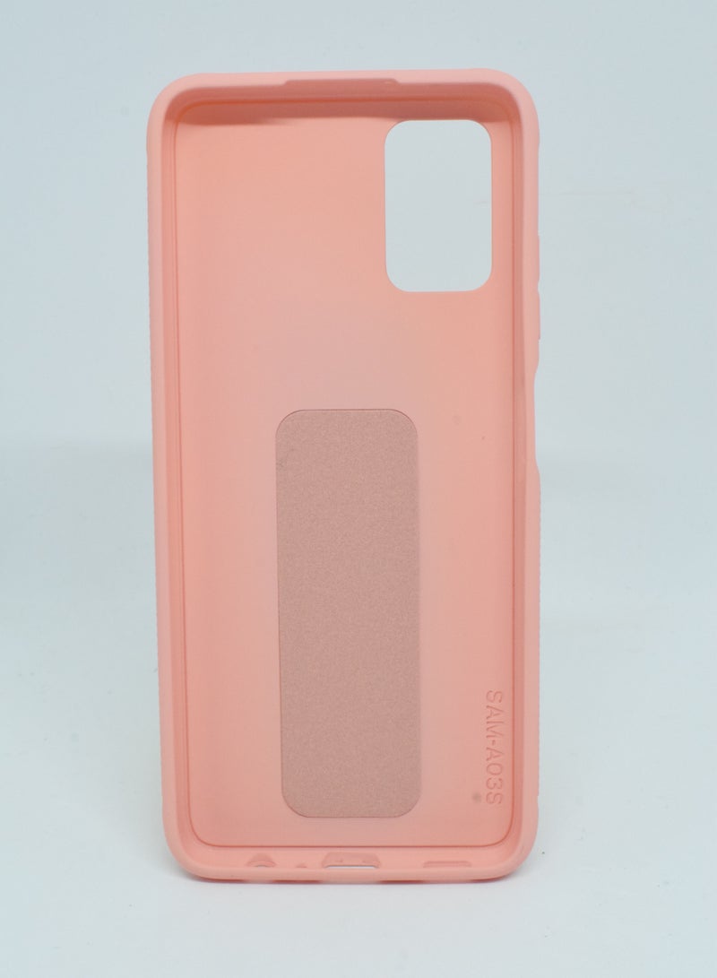 BORTONY Protective Case Cover With Finger Grip Stand For Samsung Galaxy A03S - Image 2
