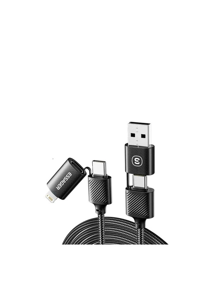 ESSAGER ESSAGER EXC65-XL01 Fast Charging Cable 4 in 1 65W  - Image 1