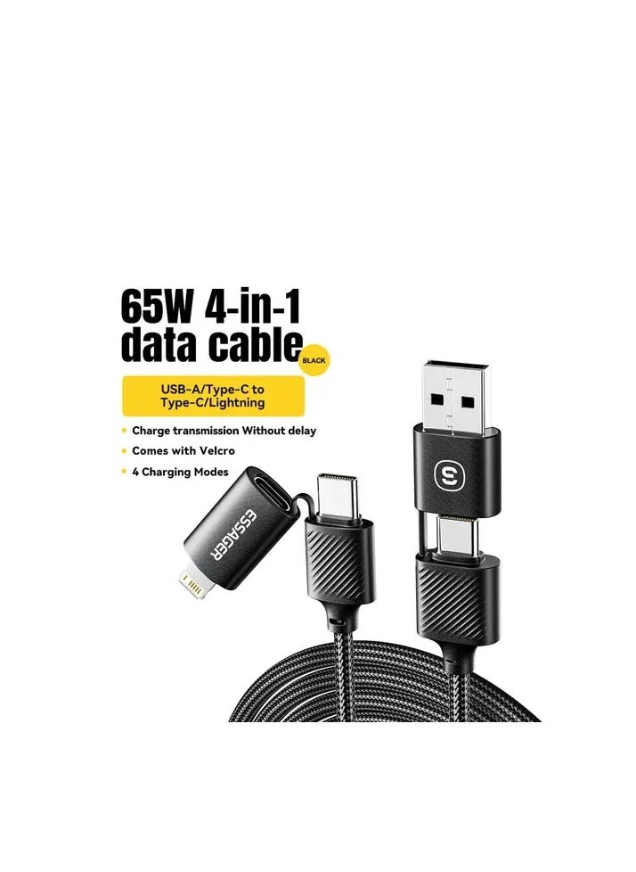 ESSAGER ESSAGER EXC65-XL01 Fast Charging Cable 4 in 1 65W  - Image 3