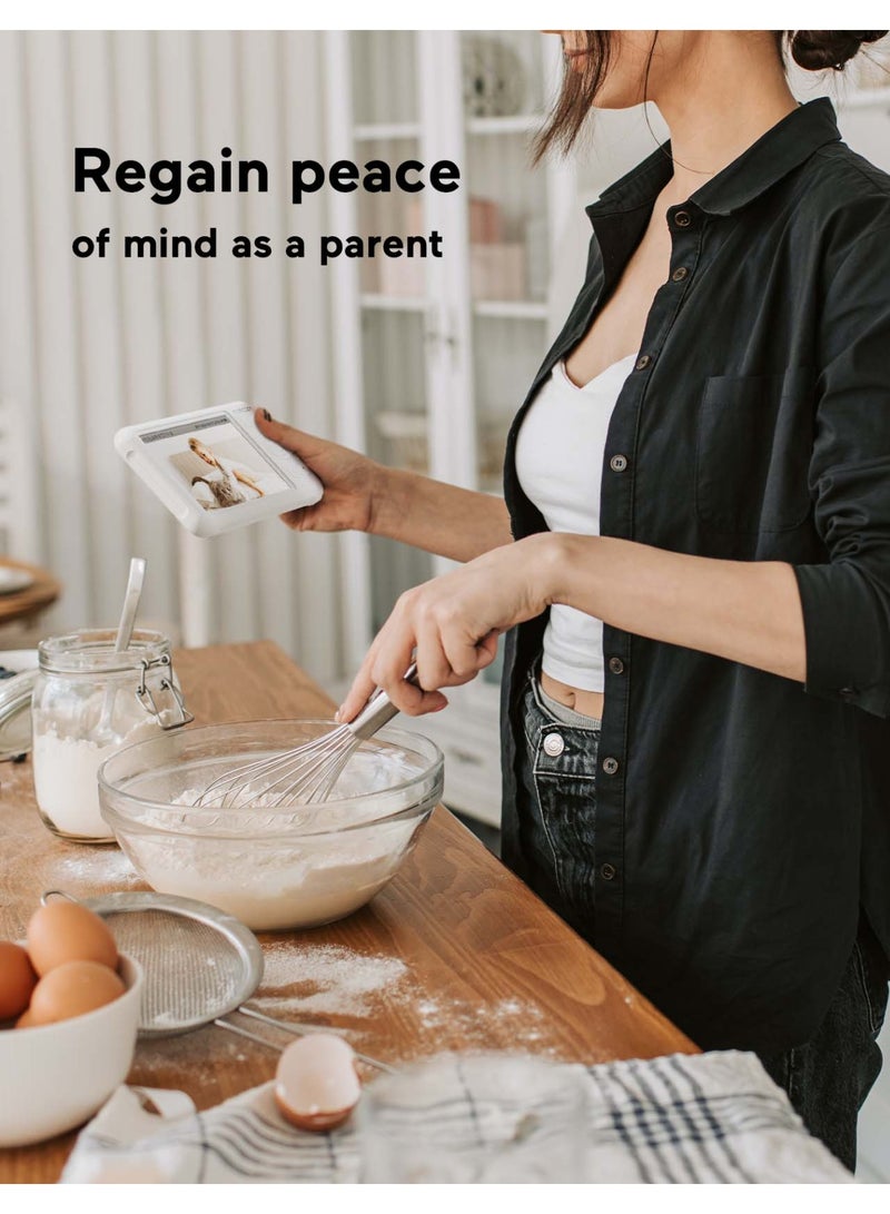 Momcozy Video Baby Monitor, 1080P 5" HD Baby Monitor with Camera & Wall Mount, Infrared Night Vision, 5000mAh Battery, 2-Way Audio, Temperature Sensor, Lullabies, 960ft Range - Image 5