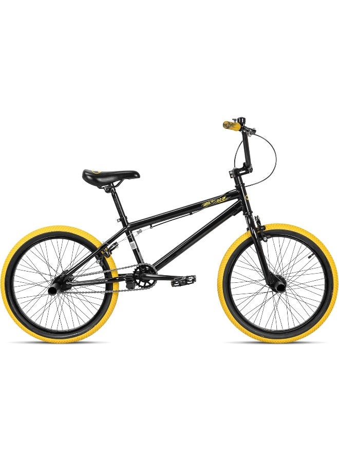 Spartan Batman BMX Bike | 20 Inch Wheel Size | Single Speed | Black Color  - Image 2