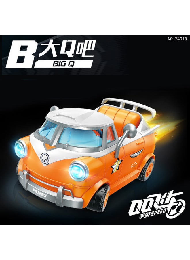 Enlightenment Wonderful Building Blocks King Of Glory Qq Flying Car Assembled Building Blocks Hand-made Model Educational Toys - Image 1