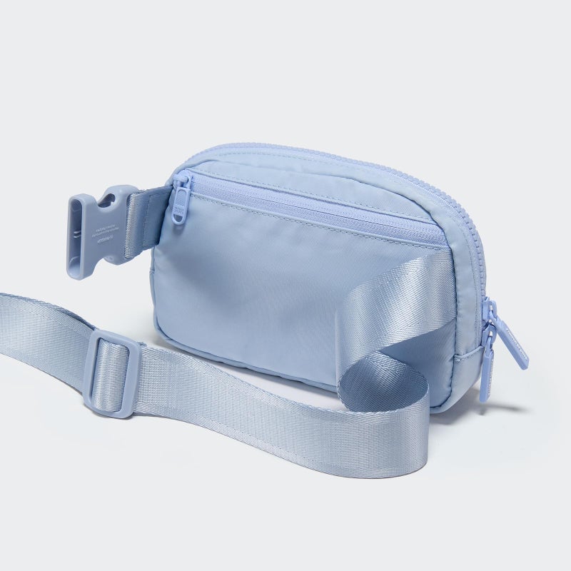 Pander Two Way Zipper Fanny Pack Nylon Everywhere Belt Bag for Women, Water Repellent Waist Packs, Crossbody Bags with Adjustable Strap (Windmill Blue). - Image 4