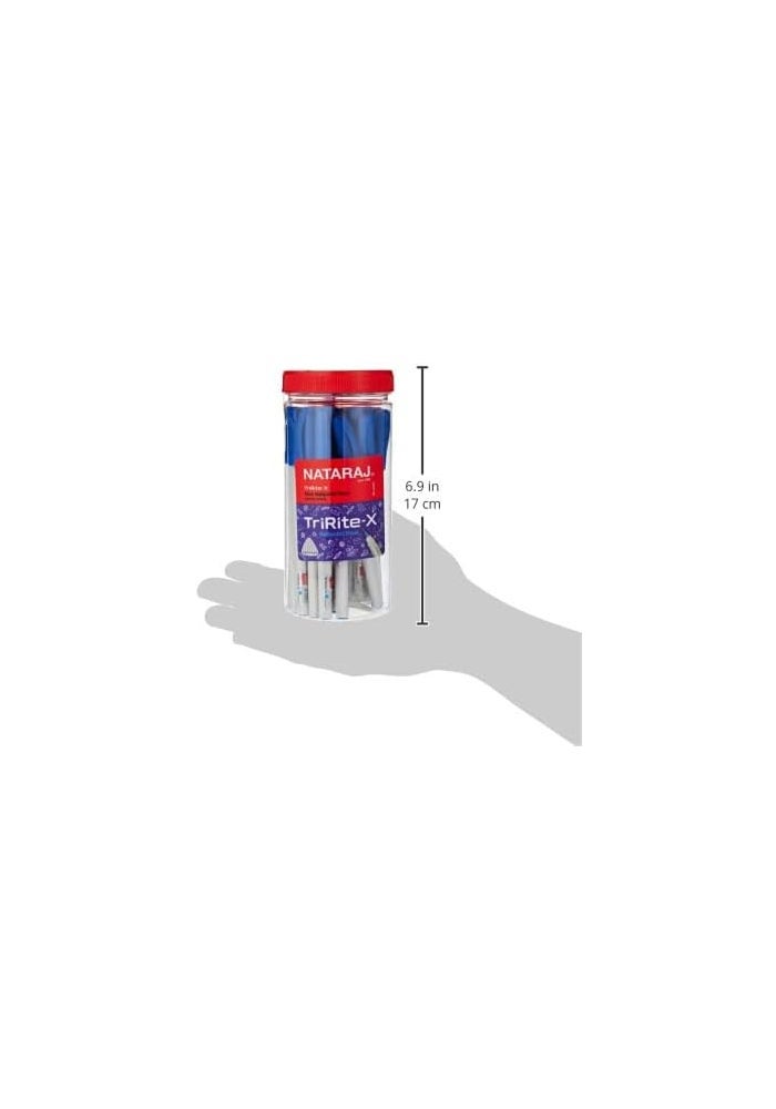 Nataraj Tririte-X Fine Ballpoint Pens - 25 Pack - Image 4