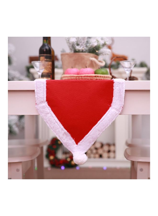 NIBEMINENT Decorative Table Runner Red/White/Black 180x35cm - Image 3