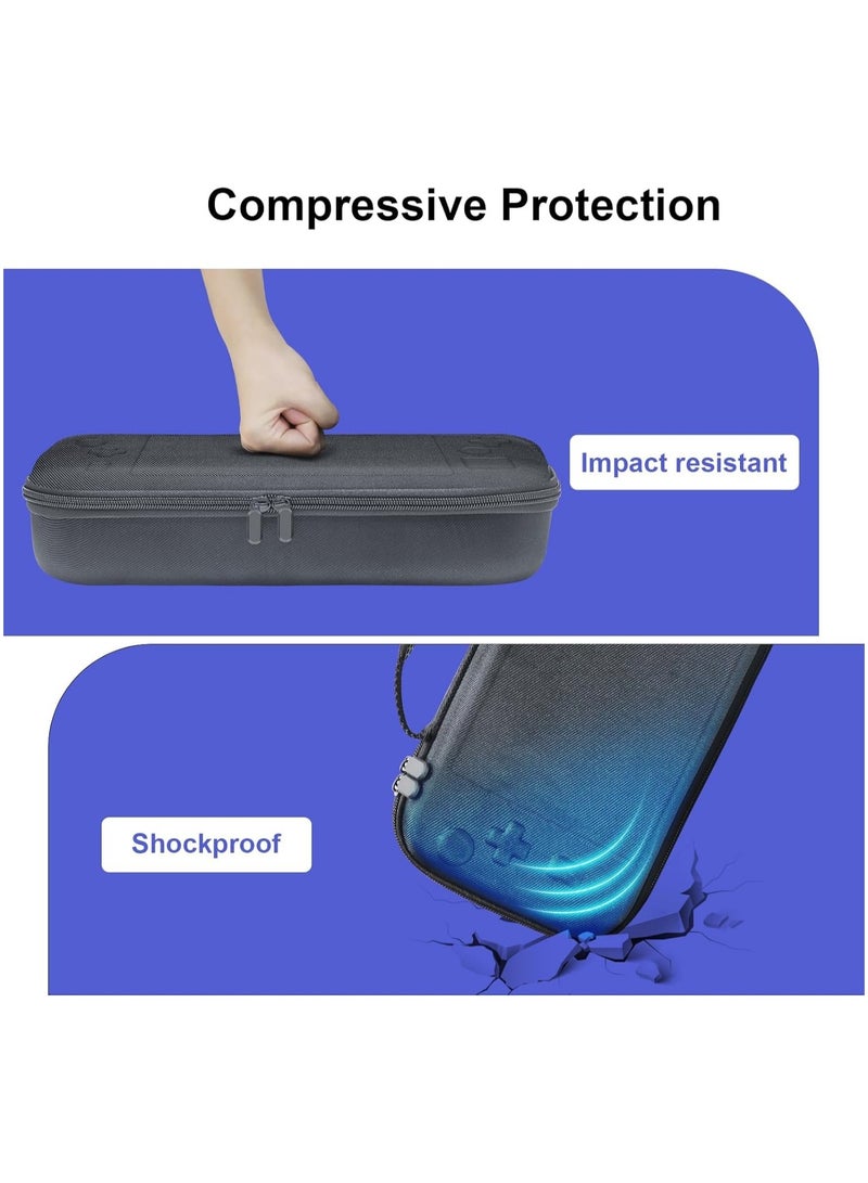 Lenove Legion Go Gaming Console Hard Carrying Case, Shockproof Lenove Legion GO Hard Pouch Drop Proof Portable Storage Bag with Mesh Pocket Scratch Resistant - Image 4