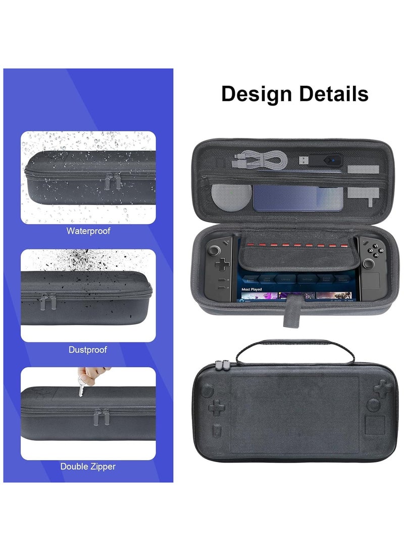 Lenove Legion Go Gaming Console Hard Carrying Case, Shockproof Lenove Legion GO Hard Pouch Drop Proof Portable Storage Bag with Mesh Pocket Scratch Resistant - Image 3