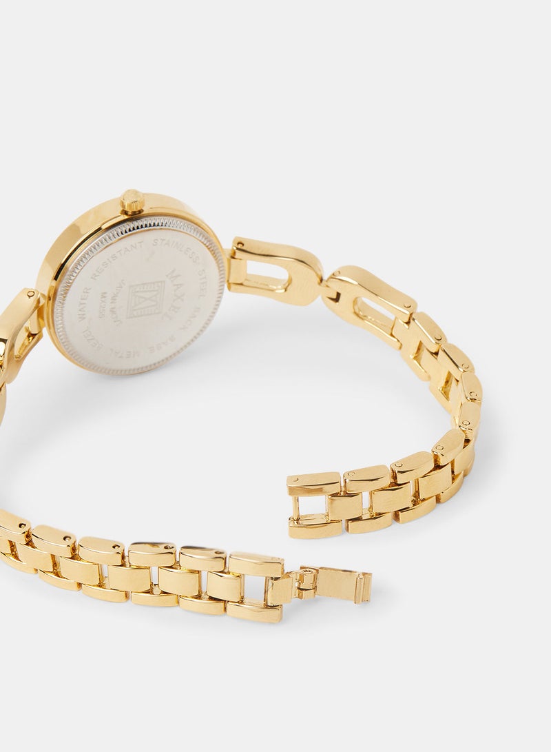 Maxel Ladies Luxury Analog Wrist Watch MX166 - 28mm - Image 3