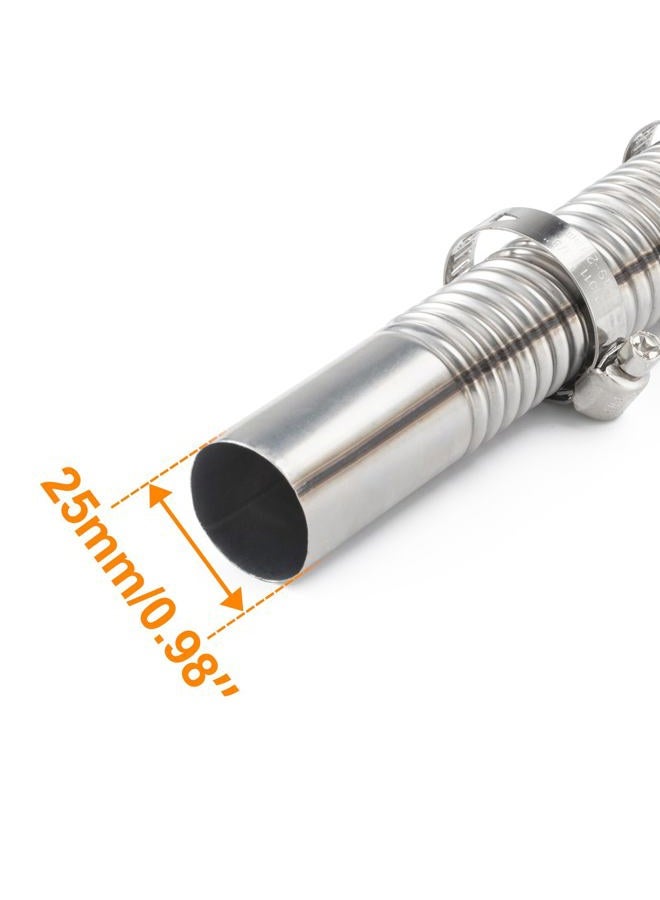 HZJD Stainless Steel Exhaust Pipe 2.5CM/1in for Diesel Parking heaters(300cm) - Image 3