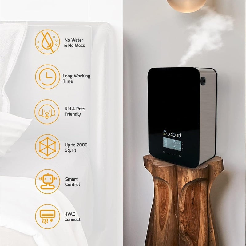 Scent Air Machine for Home, Waterless Essential Oil Diffuser with Cold Air Technology, HVAC Scent Diffuser Cover Up to 2000 Sq. Feet, Hotel Collection Diffuser for Large Room - Image 2