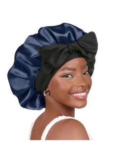MX single-layer black ribbon - navy blue