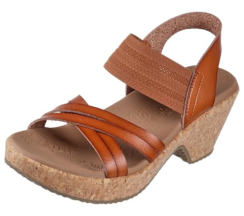 Skechers Women's BRYSTOL - NIGHT SKIES heel sandal, Luggage 5 M - Image 1