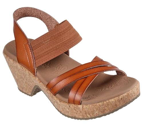 Skechers Women's BRYSTOL - NIGHT SKIES heel sandal, Luggage 5 M - Image 3