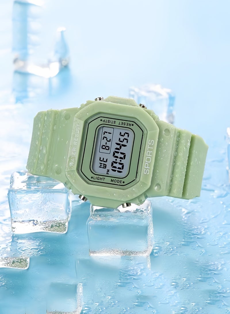 Hogan Men's and women's classic digital watches outdoor sports timer multi-function watches student electronic watches - Image 4