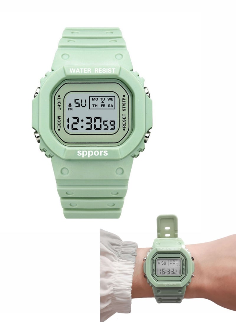 Hogan Men's and women's classic digital watches outdoor sports timer multi-function watches student electronic watches - Image 1