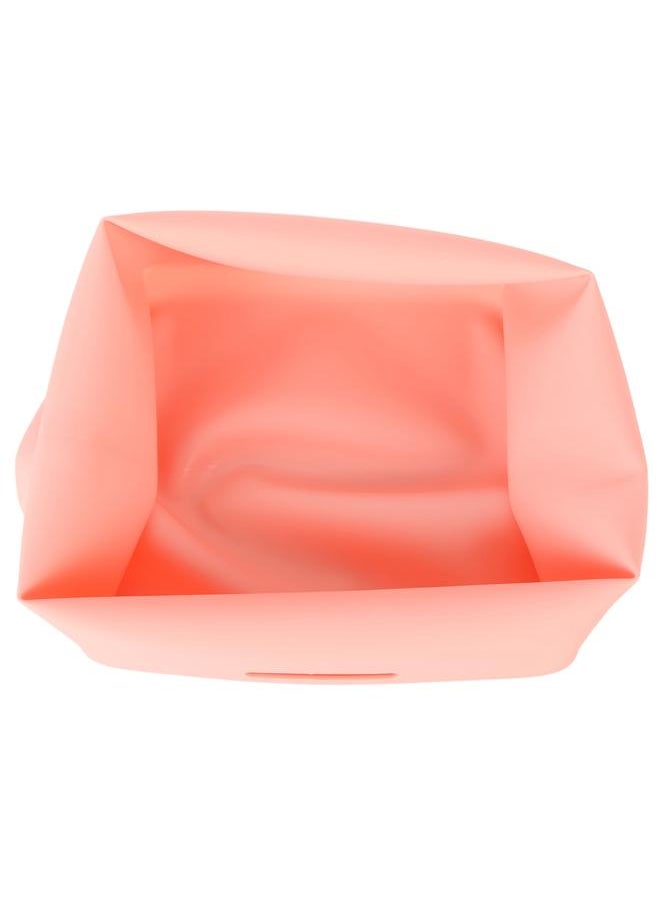 Thoraya - Small Silicone Slow Cooker Liner Reusable Leakproof Dishwasher Safe Cooking Liner Easy Clean Liner Pink - Image 1