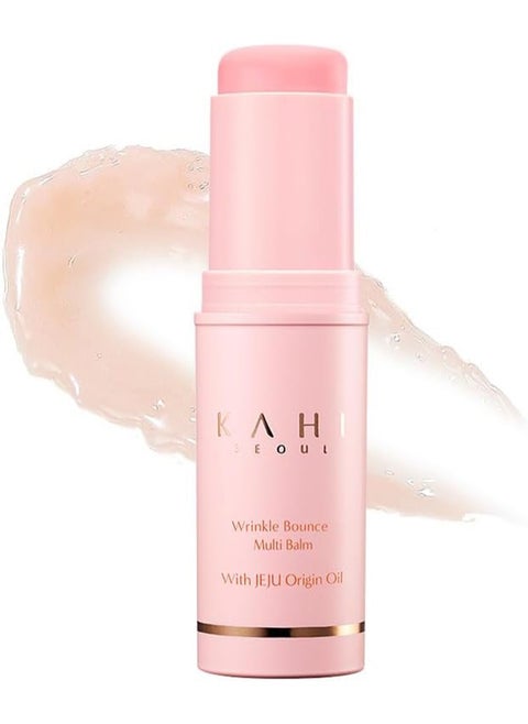 Kahi Wrinkle Bounce Multi-Purpose Balm-Instant Wrinkle Care, Facial Serum Stick，Daily Facial Moisturizer Stick (9g/0.32oz)