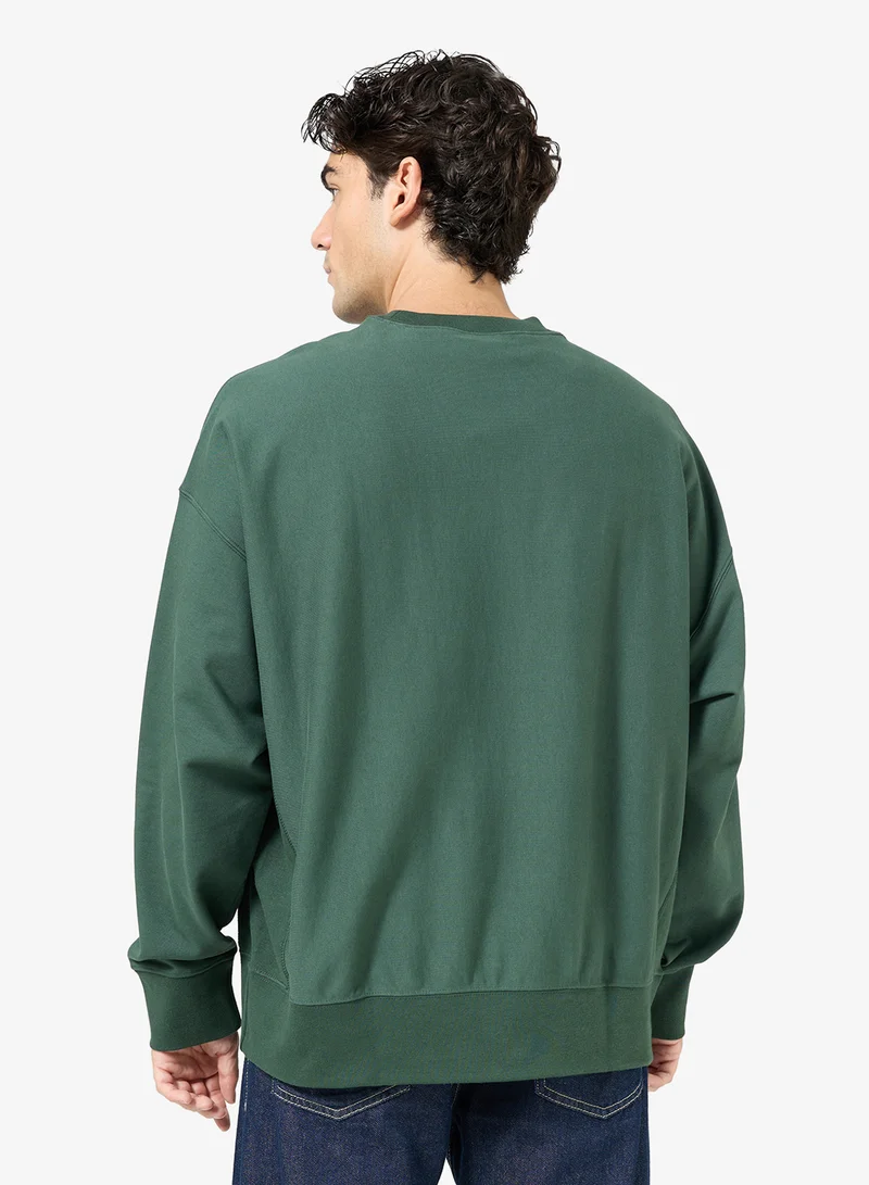 Calvin Klein Jeans Premium Terry Monogram Sweatshirt