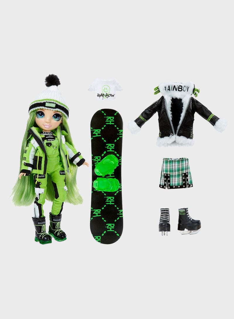 RAINBOW HIGH Winter Theme Jade Fashion Doll - Image 2