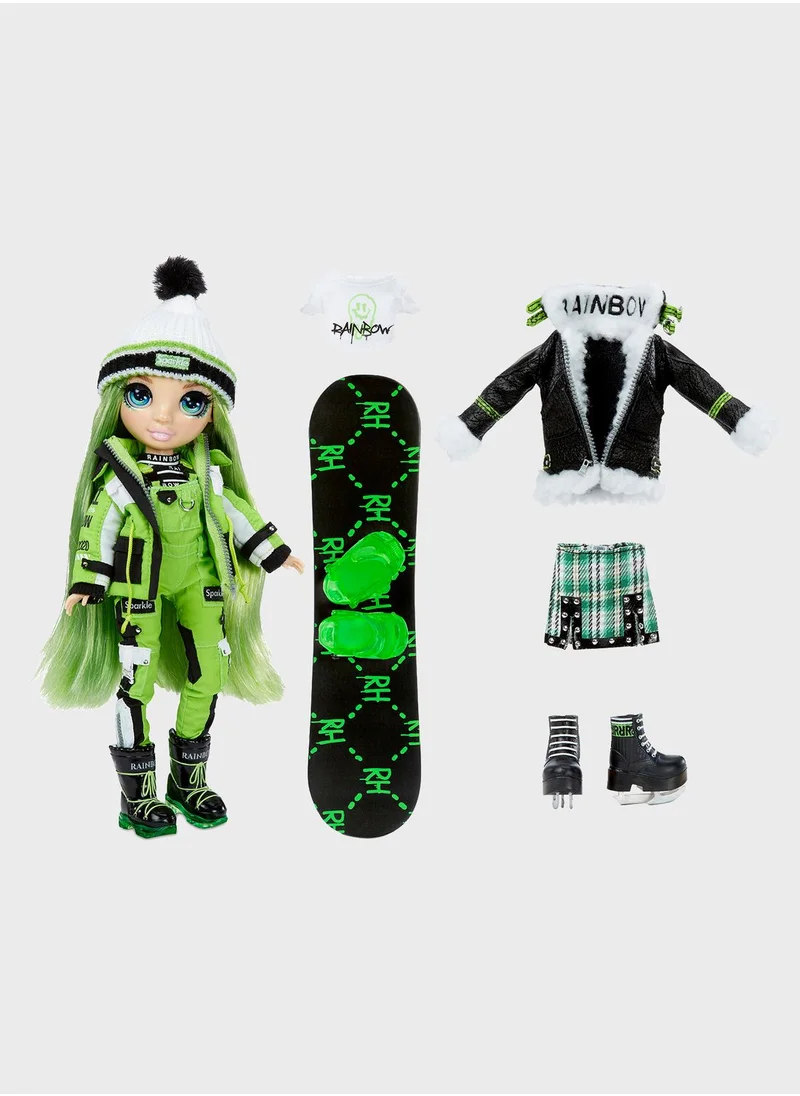 RAINBOW HIGH Winter Theme Jade Fashion Doll