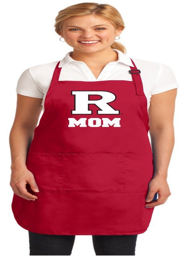 Broad Bay Rutgers University Mom Aprons DELUXE Rutgers Mom Apron - Image 1