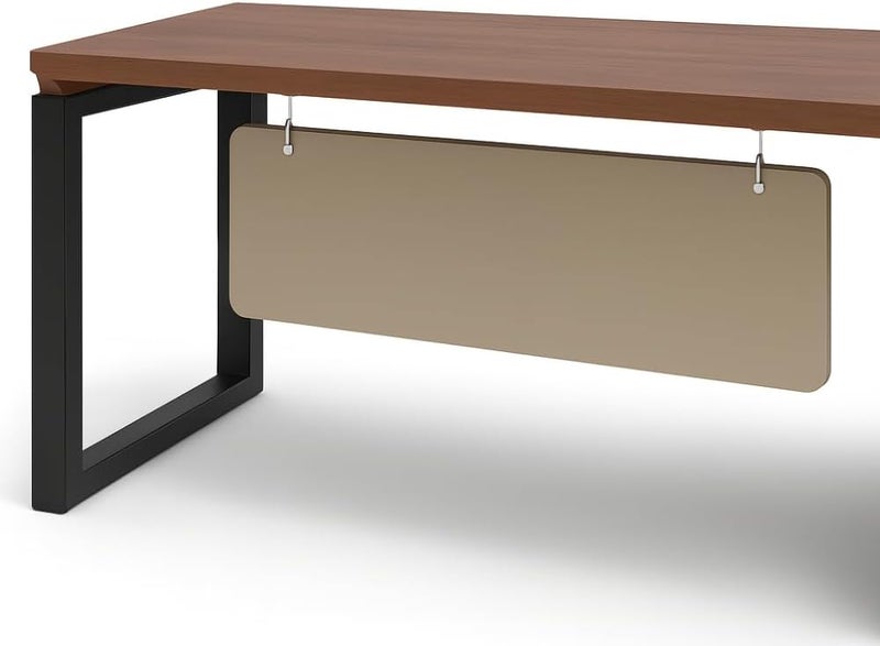Neo Front DG-M2001 L-Shaped Executive Office Desk with Storage Drawers - 2.0m MDF Wood Computer Table for Office & Home Workspace - Image 4