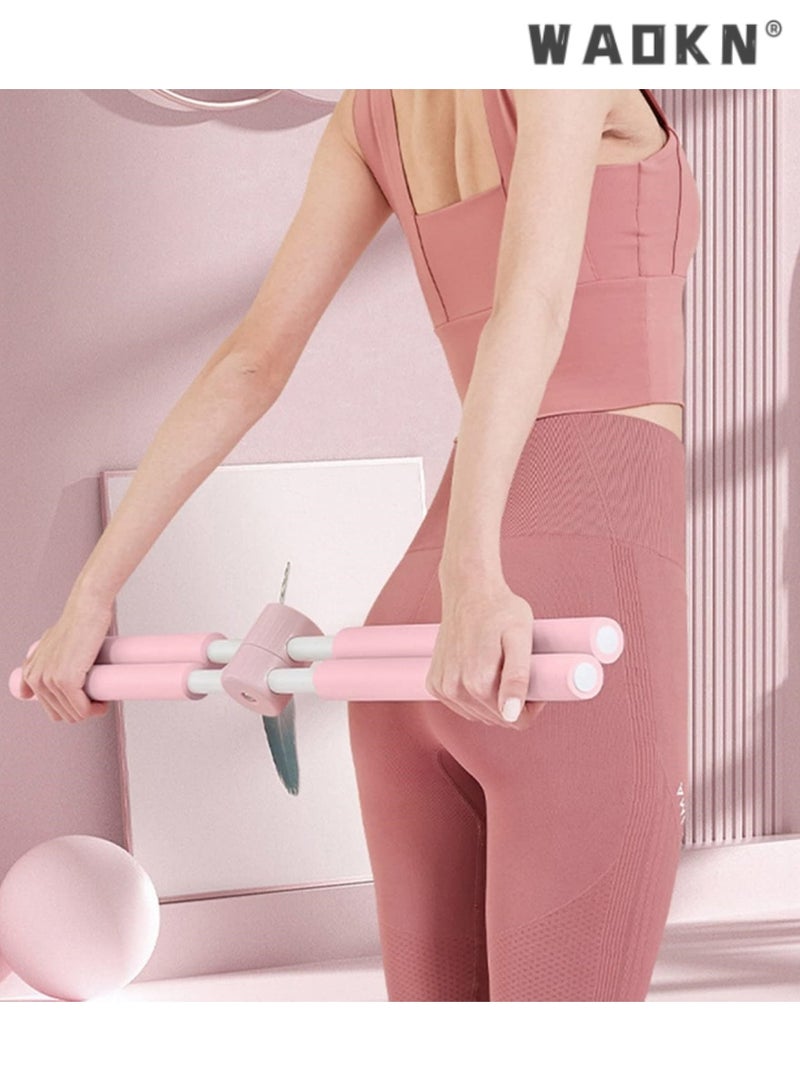 WAOKN Posture Corrector for Adult Kids, Yoga Body Sticks for Posture Corrector, Humpback Correction Stick, Multipurpose Retractable Design for Back Brace Posture Corrector (Pink)  - Image 5
