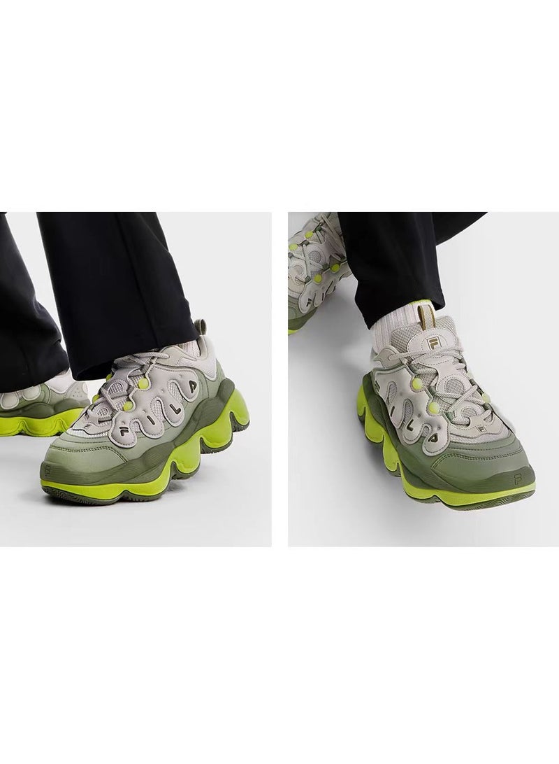FILA FILA loafers, pea shoes, men's thick-soled casual shoes, sports shoes  - Image 3