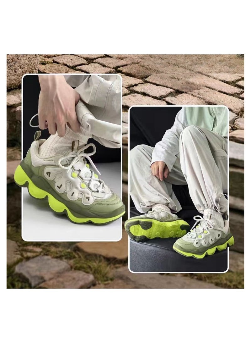 FILA FILA loafers, pea shoes, men's thick-soled casual shoes, sports shoes  - Image 4
